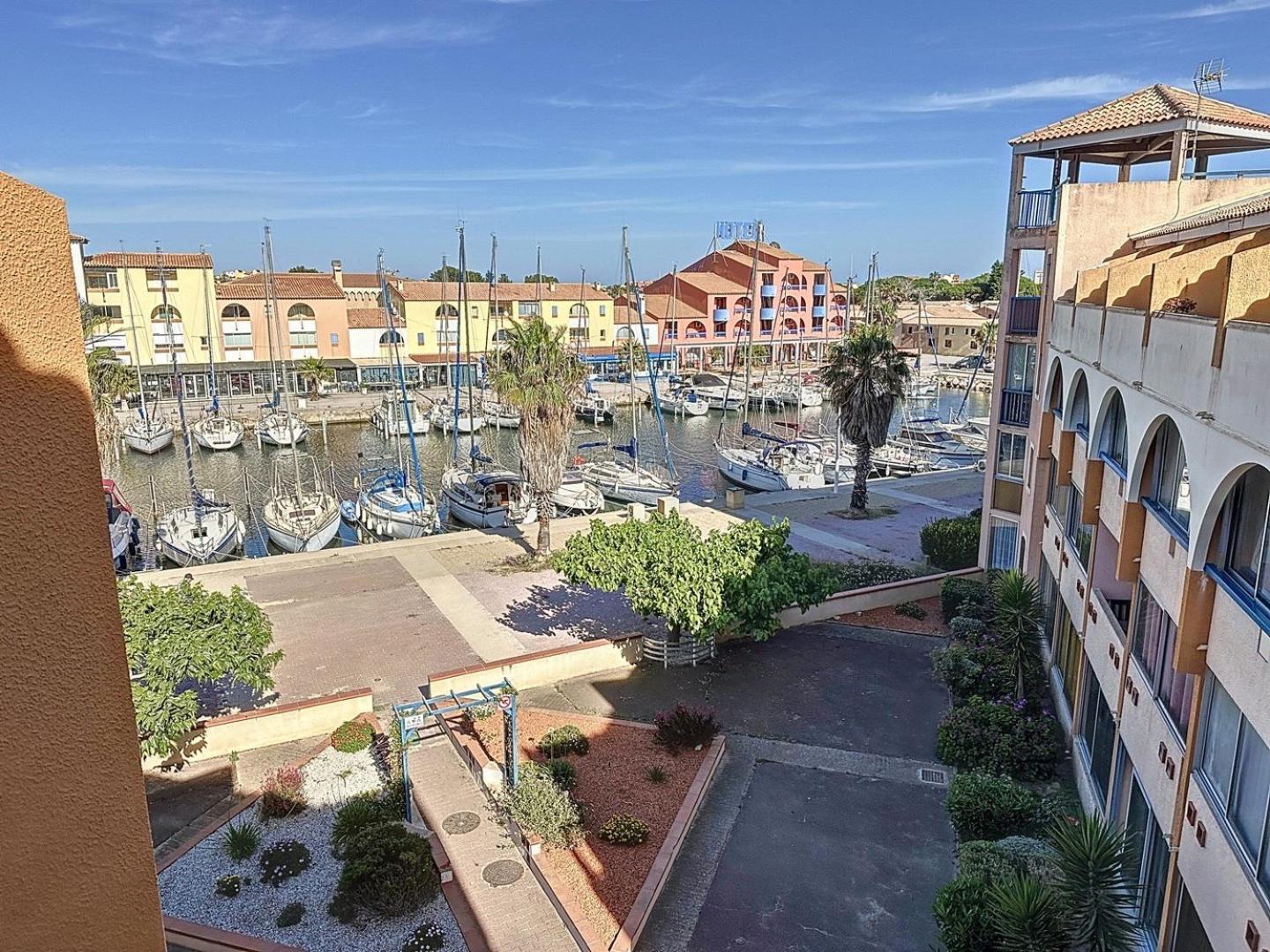 Appartement Vue Mer Sur Port De Leucate Climatise, Parking Gratuit, Linges Et Serviettes Inclus Εξωτερικό φωτογραφία